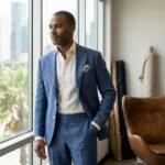 Br Bespoke Summer linen Suit
