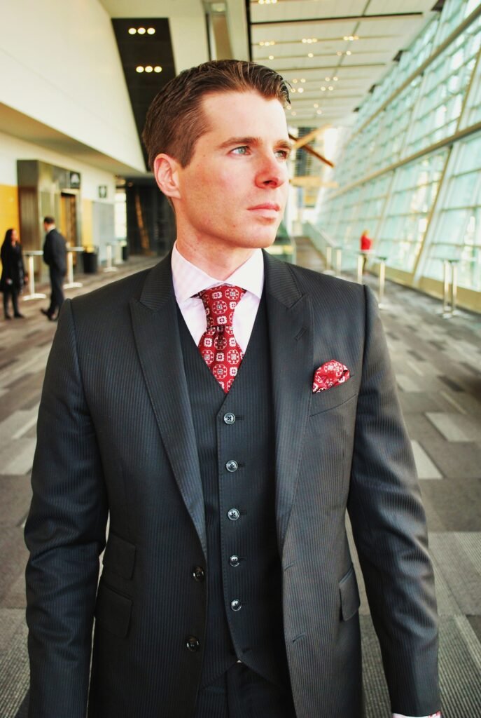 Charcoal Three-Piece