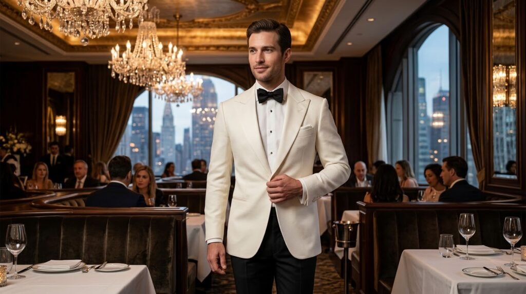 Ivory Dinner Jacket