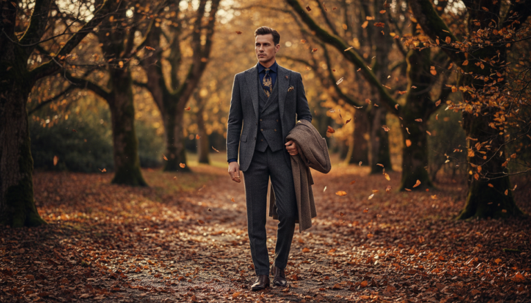 The Essence of Autumn: Discover BR Bespoke’s Fall Suit Collection
